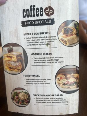 Menu photo 2 CoffeeCo - Millcreek Lancaster, PA