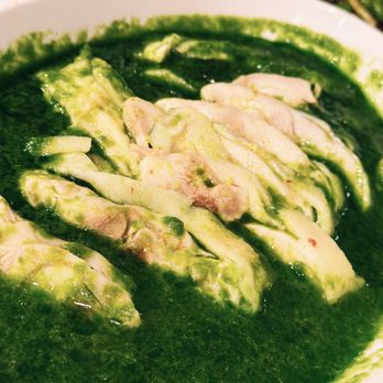 Chengdu Taste - Hainan Chicken in Green cilantro sauce? - Szechuan Near Me - Honolulu, Hawaii Chengdu Taste - Hainan Chicken in Green cilantro sauce? - Szechuan Near Me - Honolulu, Hawaii