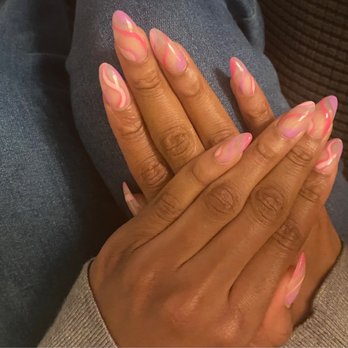 Star Nails & Spa - Acrylic fill with gel design - Nail Salons Near Me - Amherst, Massachusetts