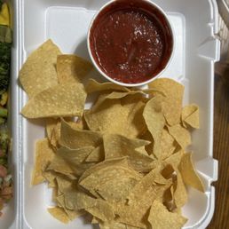 CHips and salsa CHips and salsa