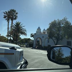 St Michael Catholic Church - Outside parking lot