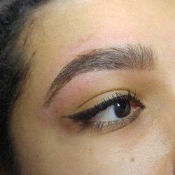 Just Jess Brows and Brazilians - A nice full eyebrow sculpt with a brow powder fill in.