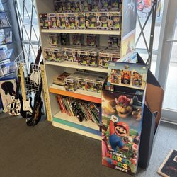 Funko pops and old strategy guides
