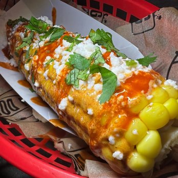 Dirt Dog - IG: @STACEEE.EATS - TAPATIO COLLAB x corn - Hot Dogs Near Me - Long Beach, California