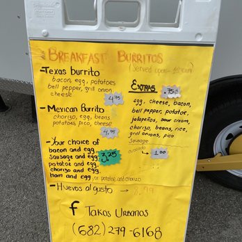 Takos Urbanos - Menu - Food Trucks Near Me - Granbury, Texas Takos Urbanos - Menu - Food Trucks Near Me - Granbury, Texas