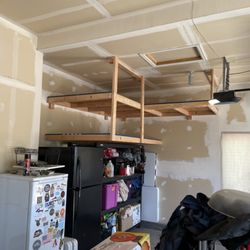 Adams County Handyman - Garage Storage Shelving Build and Install