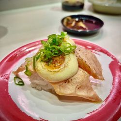 Genki Sushi - Garlic Salmon Nigiri