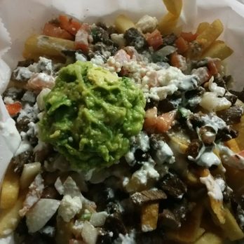 Serg's Mexican Kitchen - Carne asada fries. Broke da mout. - Food Trucks Near Me - Honolulu, Hawaii