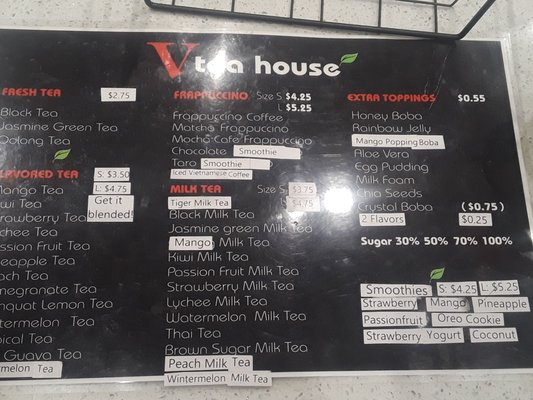 Menu photo 4 V Tea House Colton, CA Menu photo 4 V Tea House Colton, CA