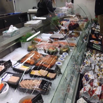 ICA Maxi - Fresh fish section. - Grocery Near Me - Stockholm, Alberta