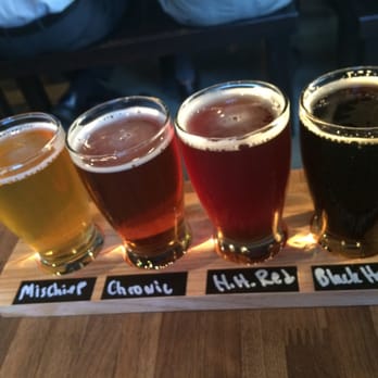 Eureka! - Beer flight, hop head red was the best - American Near Me - Irvine, California Eureka! - Beer flight, hop head red was the best - American Near Me - Irvine, California