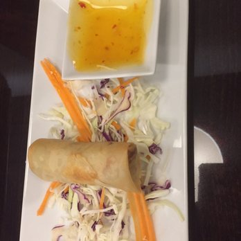 Thai La Moon - 1 of 4 spring rolls. - Thai Near Me - Edmond, Oklahoma Thai La Moon - 1 of 4 spring rolls. - Thai Near Me - Edmond, Oklahoma