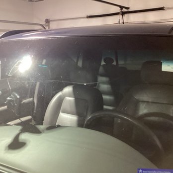 Blue Star Glass - Before replacement. - Car Window Tinting Near Me Blue Star Glass - Before replacement. - Car Window Tinting Near Me