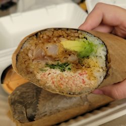 Toba Sushi & Grill - Creamy Toba Burrito