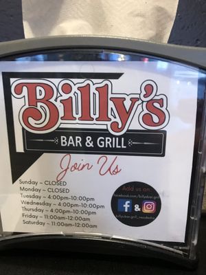 Billy's Bar & Grill by null