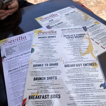 Cafe Sevilla - Menu - Spanish Near Me - Costa Mesa, California