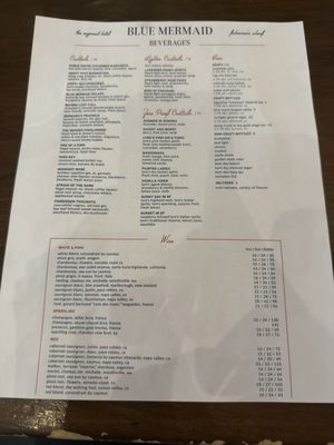 Menu photo 4 Blue Mermaid San Francisco, CA Menu photo 4 Blue Mermaid San Francisco, CA