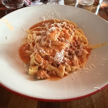 Lucia Pasta Bar - The Tagliatelle Bolognese was rich and absolutely delicious! - Pasta Shops Near Me - Savannah, Georgia