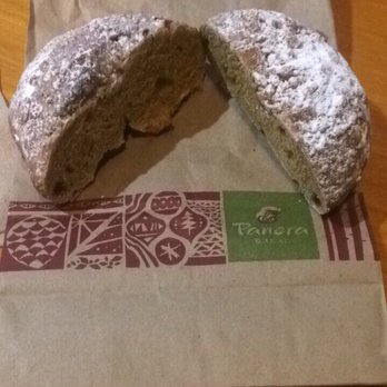 Panera Bread - At Panera, I guess you need to specify when you say you want your bagel sliced in half... - Sandwiches Near Me - Tulsa, Oklahoma