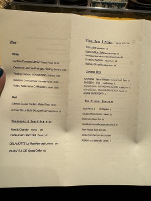 Menu photo 6 Hanare Sushi Costa Mesa, CA