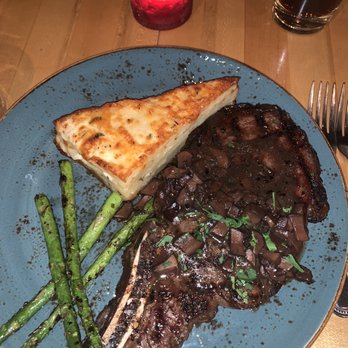 Tupelo Grille - Bison ribeye special - Seafood Near Me - Whitefish, Montana Tupelo Grille - Bison ribeye special - Seafood Near Me - Whitefish, Montana