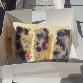 The Cake Bake Shop - Lemon blueberry cake - Breakfast & Brunch Near Me - Bay Lake, Florida