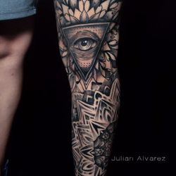Skin Vault Tattoo - Healed Mandala Leg Sleeve!
We accept walk ins, visit us!