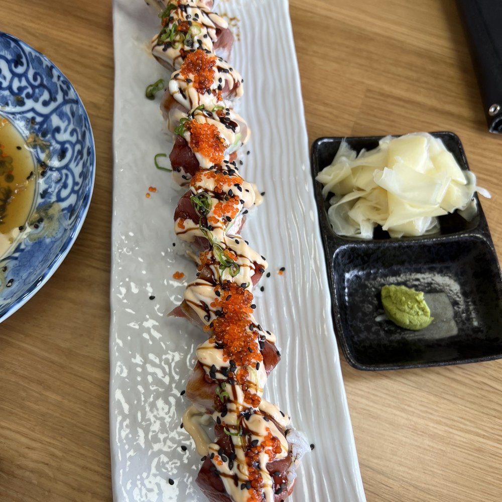 Hayashi Sushi - Cabrillo Hwy roll, our staple we get every time we come here! - Sushi Bars Near Me - Half Moon Bay, California Hayashi Sushi - Cabrillo Hwy roll, our staple we get every time we come here! - Sushi Bars Near Me - Half Moon Bay, California