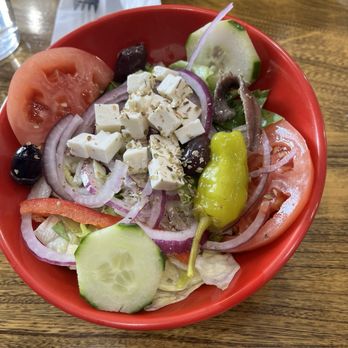Big League Burgers - Greek salad - Burgers Near Me - Chicago, Illinois