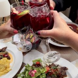 Cheers! Red sangria pitcher!