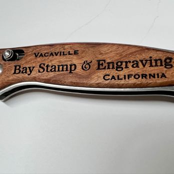 Bay Stamp & Engraving - Engraving Near Me - Vacaville, California Bay Stamp & Engraving - Engraving Near Me - Vacaville, California