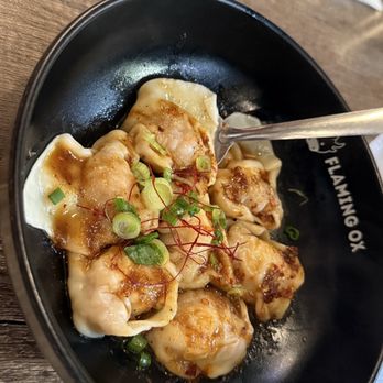 Flaming Ox - Shrimp wontons - Taiwanese Near Me - San Jose, California Flaming Ox - Shrimp wontons - Taiwanese Near Me - San Jose, California