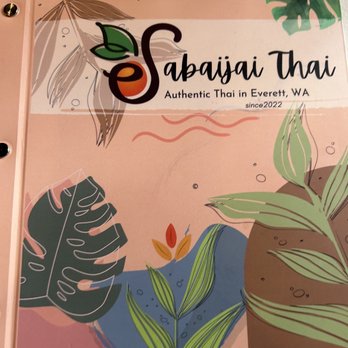 Sabai Jai Thai Cuisine - Menu - Thai Near Me - Everett, Washington Sabai Jai Thai Cuisine - Menu - Thai Near Me - Everett, Washington