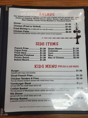 Menu photo 3 Whistle Stop Cafe Wiggins, MS