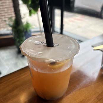 OneZo - Passion Fruit Green Tea / 百香果绿茶 - Bubble Tea Near Me - Cambridge, Massachusetts