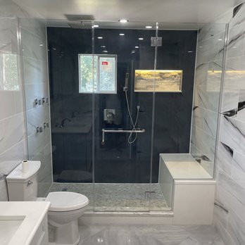 VS Contracting - a bathroom with a shower, toilet, and sink - Heating & Air Conditioning/HVAC Near Me - Monroe, New York VS Contracting - a bathroom with a shower, toilet, and sink - Heating & Air Conditioning/HVAC Near Me - Monroe, New York