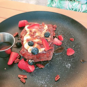 Juniper Table - Challah French Toast - New American Near Me - Palm Springs, California Juniper Table - Challah French Toast - New American Near Me - Palm Springs, California
