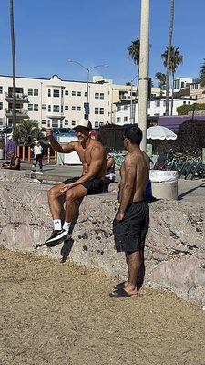 Original Muscle Beach Santa Monica by null