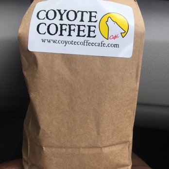 Coyote Coffee Cafe - Easley - A pound of fresh whole bean coffee - Coffee & Tea Near Me - Easley, South Carolina