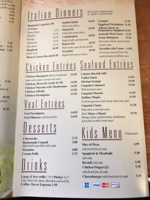 Menu photo 8 Carini's Italian Restaurant Blue Ball, PA Menu photo 8 Carini's Italian Restaurant Blue Ball, PA