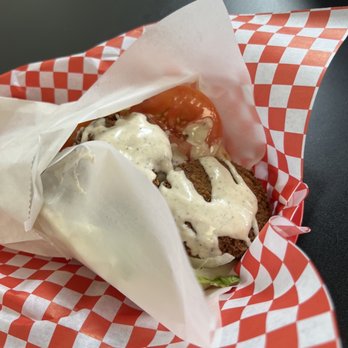Falafel Corner - Falafel Wrap (vegan) - Mediterranean Near Me - Folsom, California