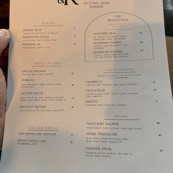 Gander & Ryegrass - Menu - Italian Near Me - Spokane, Washington