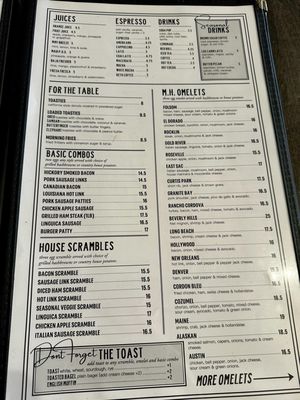 Menu photo 6 The Mimosa House Sacramento, CA Menu photo 6 The Mimosa House Sacramento, CA