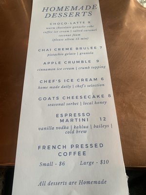 Menu photo 7 South Fork Kitchen & Bar Stuart, FL