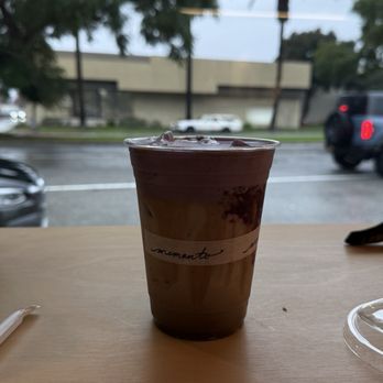 Memento Coffee Works - Ube latte - Coffee & Tea Near Me - Long Beach, California