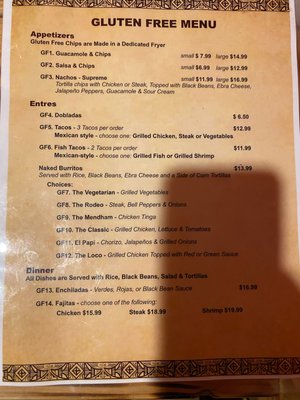 Menu photo 1 Aztec Authentic Mexican Restaurant Chester, NJ Menu photo 1 Aztec Authentic Mexican Restaurant Chester, NJ