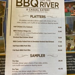 BBQ On The River - Menu