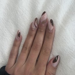 Coffee nails :)
