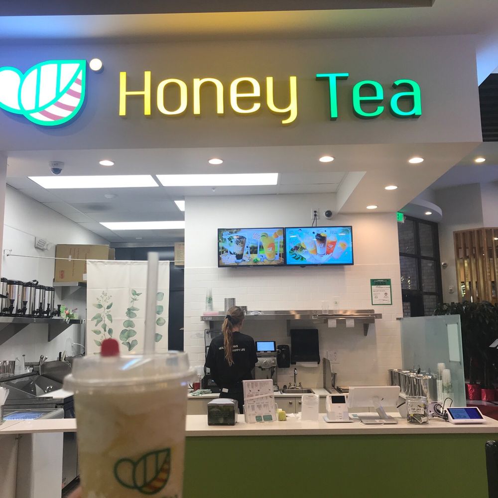 Honey Tea - Pineapple yogurt mousse - Coffee & Tea Near Me - Pleasanton, California Honey Tea - Pineapple yogurt mousse - Coffee & Tea Near Me - Pleasanton, California