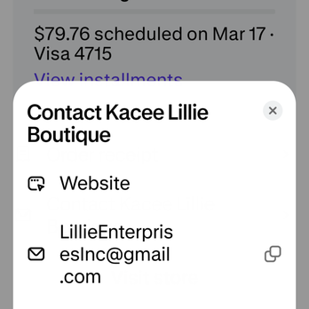 Kacee Lillie Boutique - Women's Clothing Near Me - Cheyenne, Wyoming